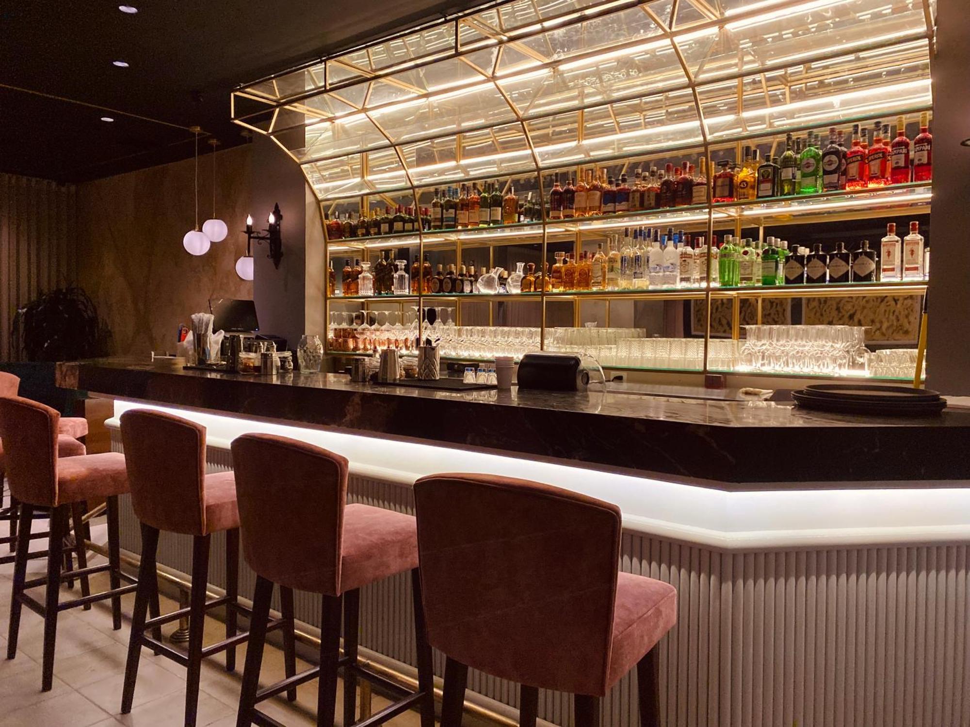 Hotel El Prado Barranquilla  Exteriör bild The bar at the 2019 edition of the London Design Festival